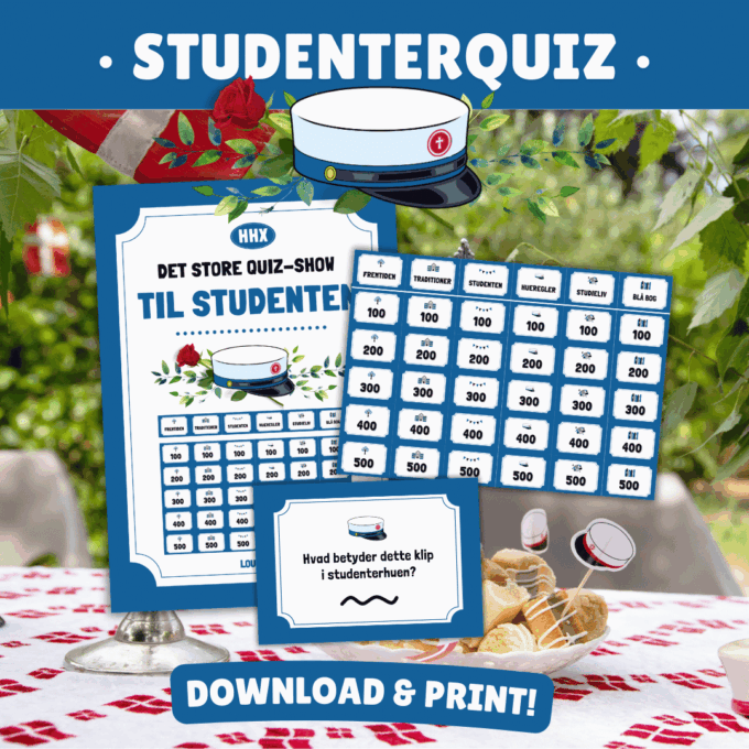 Det Store Quiz-Show til Studenten - HHX - Lou Noire - Sjovt indslag