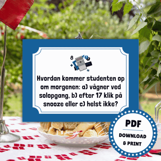 Det Store Quiz-Show til Studenten - HHX - Lou Noire - Studentergilde
