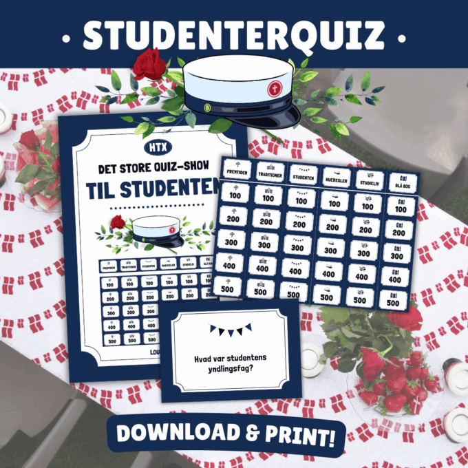 Det Store Quiz-Show til Studenten - HTX - Lou Noire - Sjovt indslag