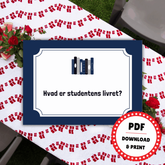 Det Store Quiz-Show til Studenten - HTX - Lou Noire - Studentergave