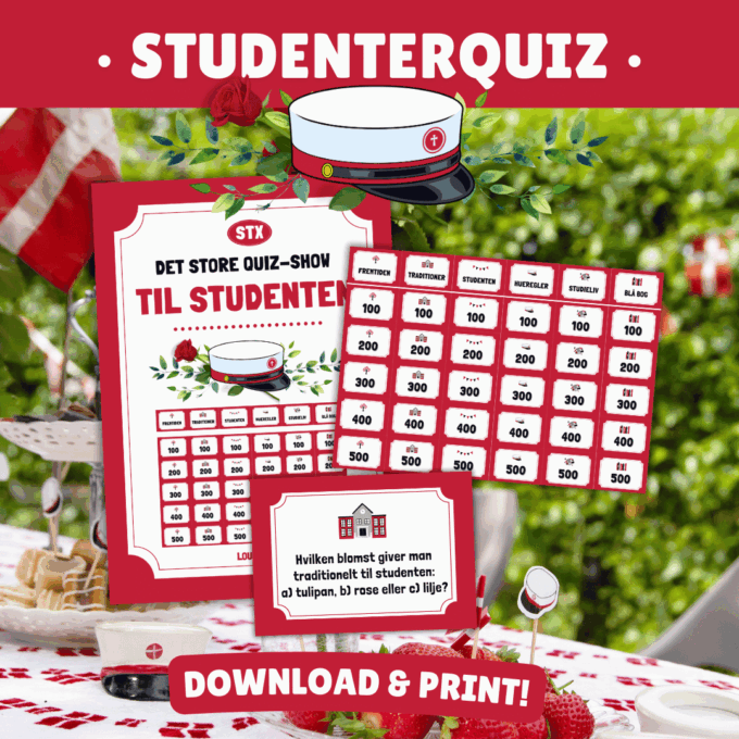 Det Store Quiz-Show til Studenten - STX - Lou Noire - Sjovt indslag