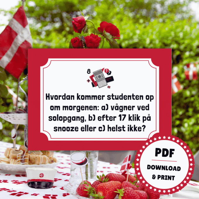 Det Store Quiz-Show til Studenten - STX - Lou Noire - Studenterfest