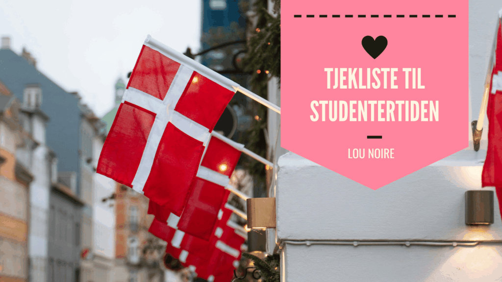 Tjekliste til studentertiden – til dig som forælder