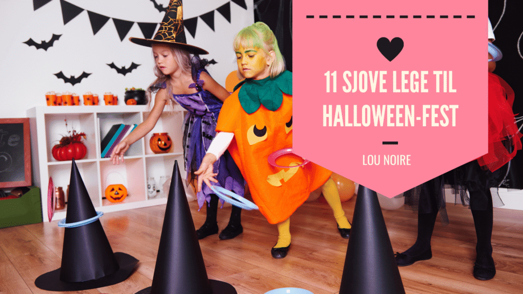 11 sjove lege til Halloween-fest for børn