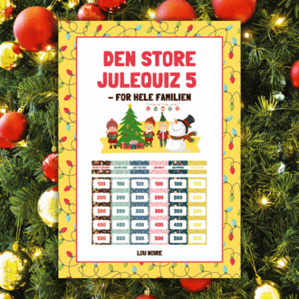 Den Store Julequiz 5 - for hele familien - Lou Noire - Cover