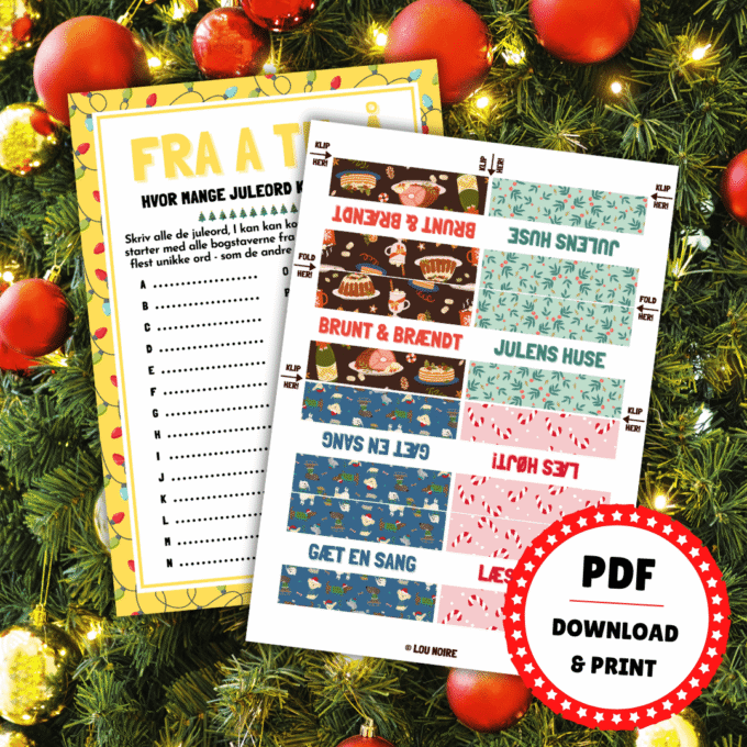 Den Store Julequiz 5 - for hele familien - Lou Noire - Print selv quiz Den Store Julequiz 5 - for hele familien - Lou Noire - Print selv quiz