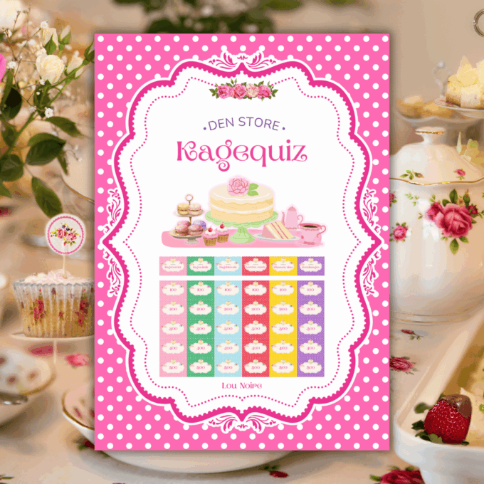 Den Store Kagequiz 1 - Lou Noire - Cover Den Store Kagequiz 1 - Lou Noire - Cover