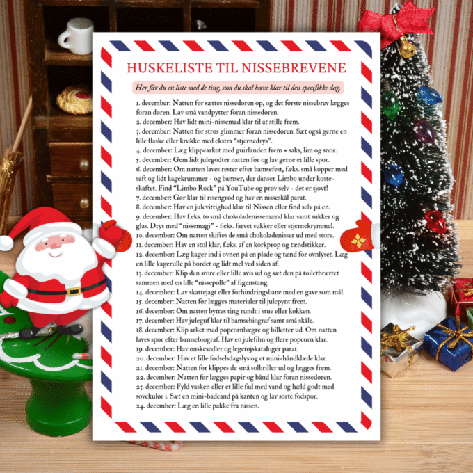24 nissebreve til nissedøren - 3 - Lou Noire - Nissedrillerier