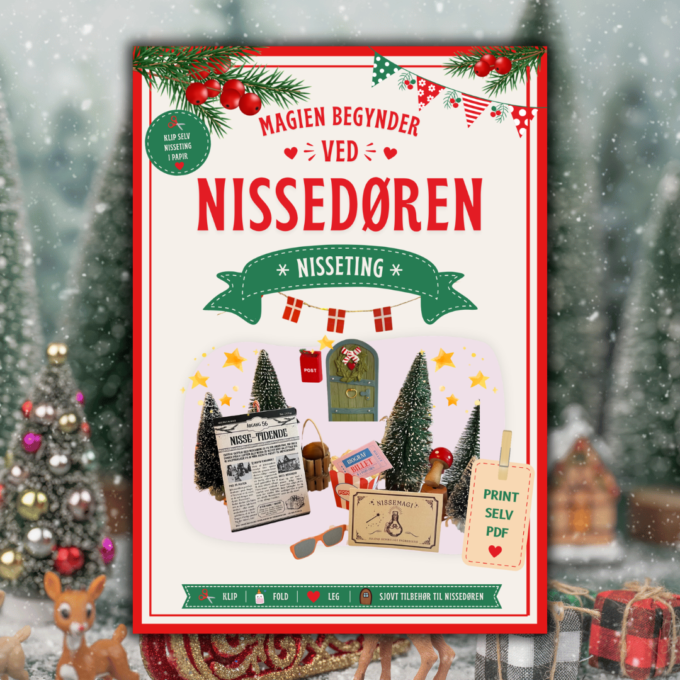 Nisseting - Tilbehør til nissedør - Lou Noire - Cover Nisseting - Tilbehør til nissedør - Lou Noire - Cover