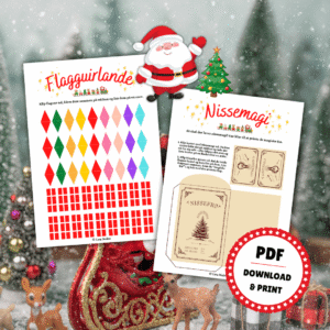 Tilbehør til nissedør - 1 - nisseting - Lou Noire - Klippeark med nissemagi