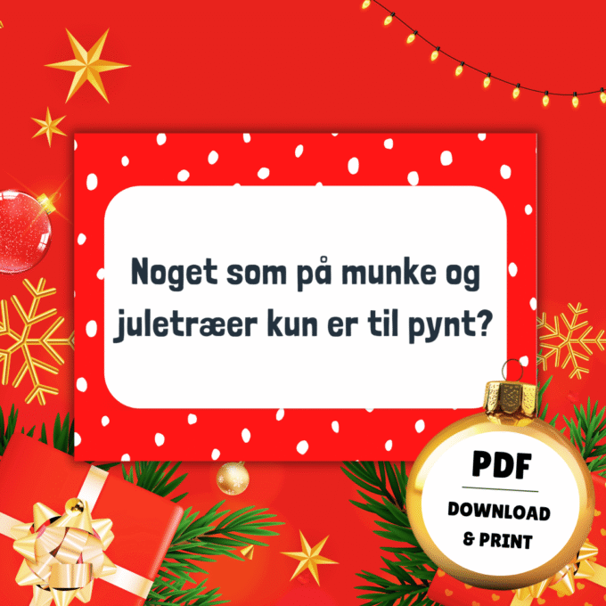 Den Frække Quiz til Julefrokost - Lou Noire - Fræk julequiz