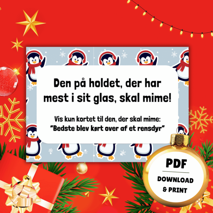 Den Frække Quiz til Julefrokost - Lou Noire - Julequiz