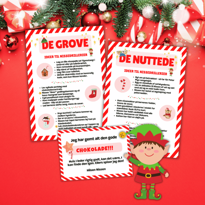 Den Store Bog om Nissedrillerier - Lou Noire - Ideer til nissedrillerier Den Store Bog om Nissedrillerier - Lou Noire - Ideer til nissedrillerier