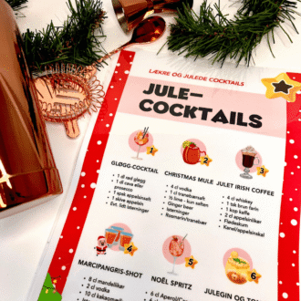 Julecocktails - 6 cocktail-opskrifter til jul - Lou Noire - Cocktails til jul