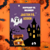 Skattejagt til Halloween - Jagten på koden - Lou Noire - Cover Skattejagt til Halloween - Jagten på koden - Lou Noire - Cover