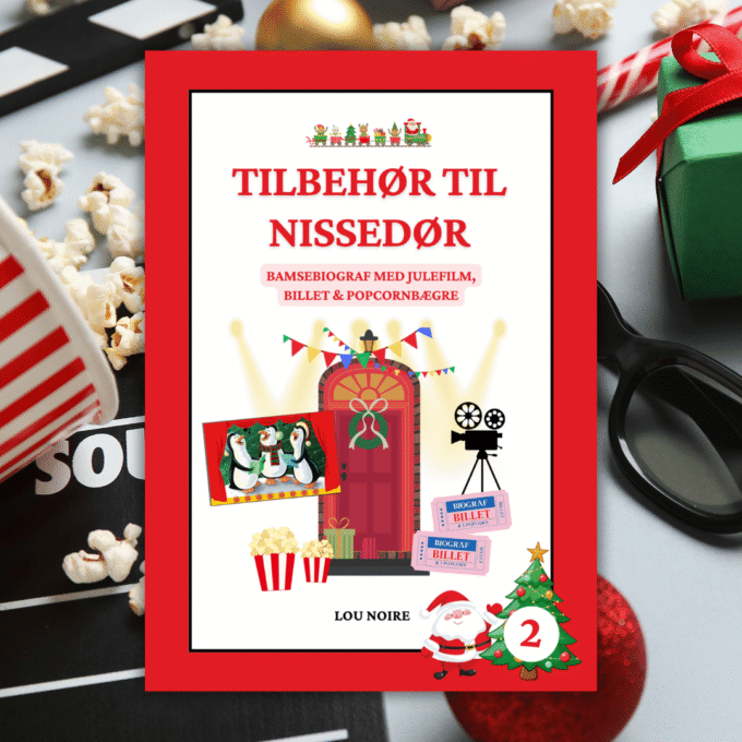 Tilbehør til nissedør - 2 - bamsebiograf - Lou Noire - Cover Tilbehør til nissedør - 2 - bamsebiograf - Lou Noire - Cover