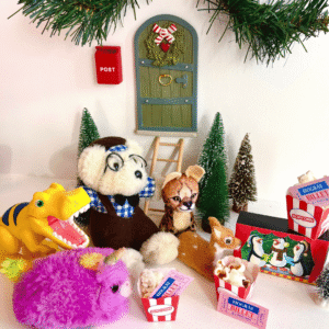 Tilbehør til nissedør - Bamsebiograf - Lou Noire - Nissedrillerier