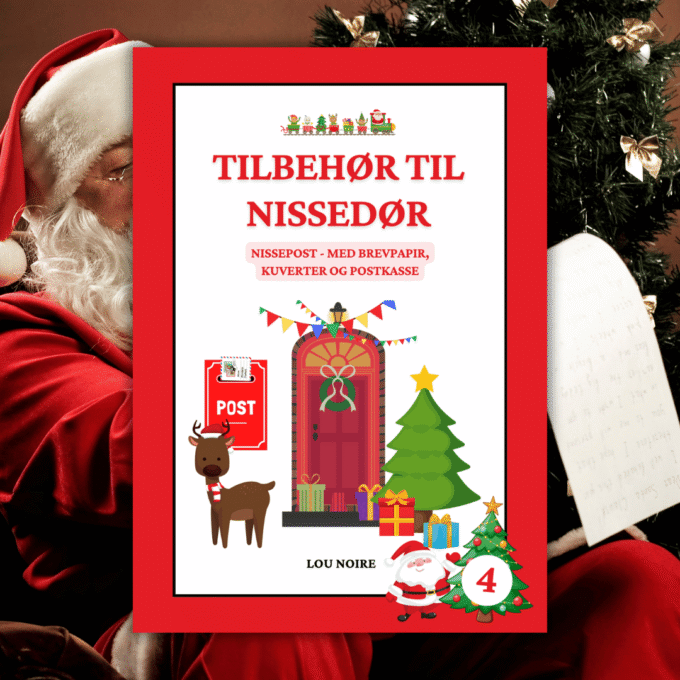 Tilbehør til nissedør - Nissepost - Lou Noire - Cover