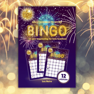 Bogstavbingo til nytår - Lou Noire - Cover