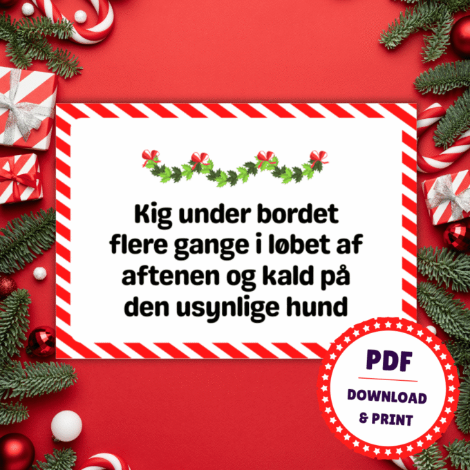 Bordmissioner til julefrokost - Lou Noire - Underholdning til julefrokost