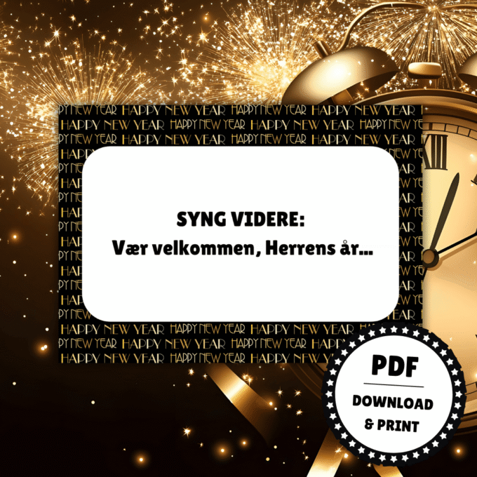 Den Store Nytårsquiz 2 - Lou Noire - Nytårssange