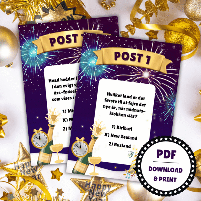 Tip en 13'er til nytårsaften - Lou Noire - Nytårsquiz