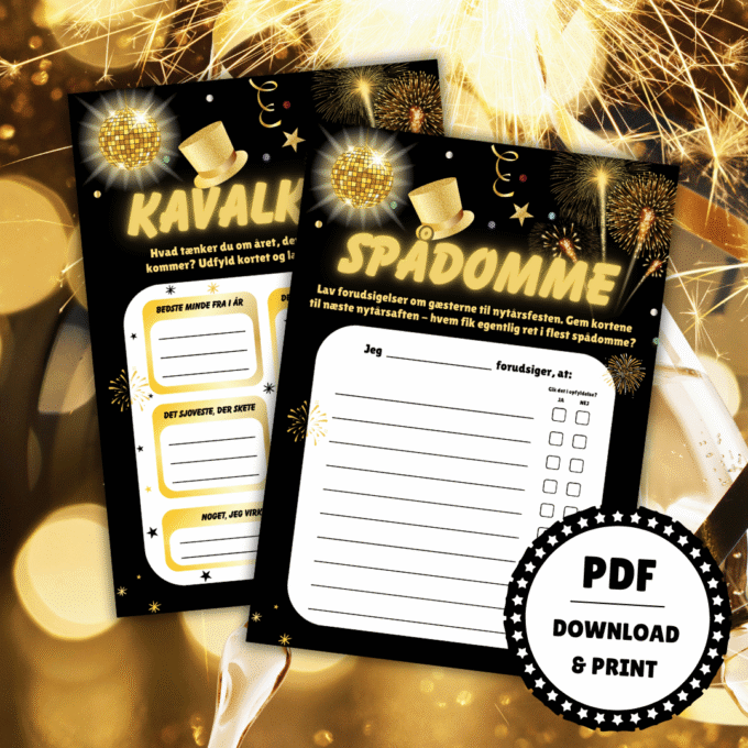 8 festlige spil til nytårsaften - Lou Noire - Drukspil