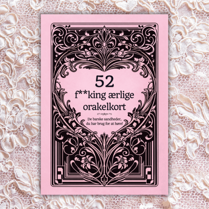 52 f**king ærlige orakelkort - Lou Noire - Cover