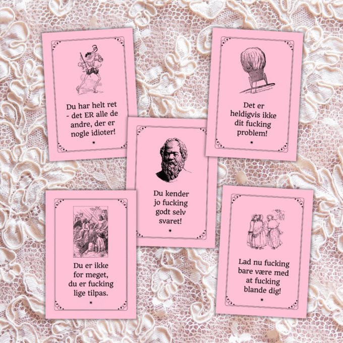 52 f**king ærlige orakelkort - Lou Noire - Festleg