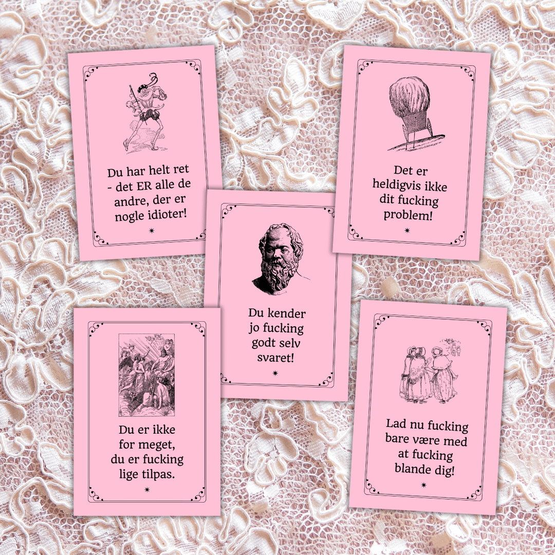 52 f**king ærlige orakelkort - Lou Noire - Festleg