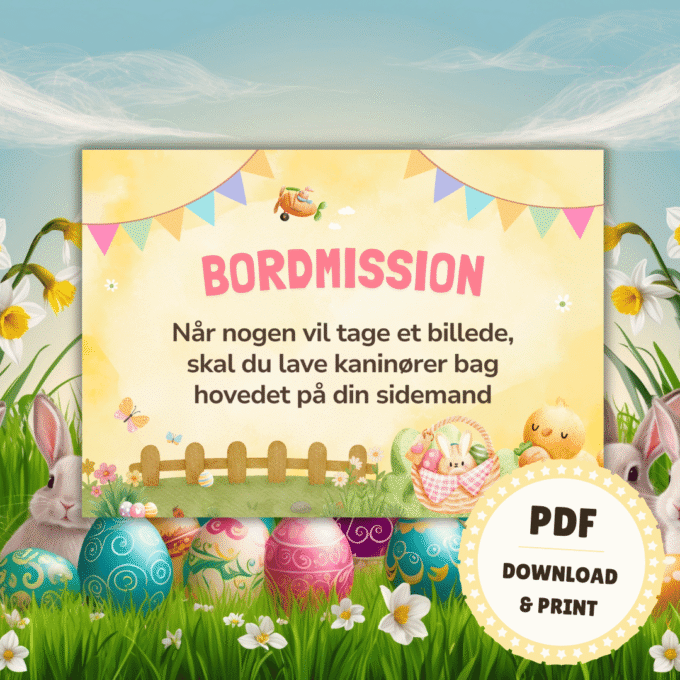 Bordmissioner til påskefrokost - Lou Noire - Påske