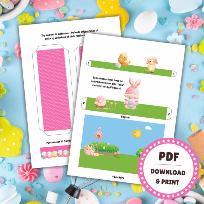 Kikkasse til påske - Lou Noire - Krea aktivitet