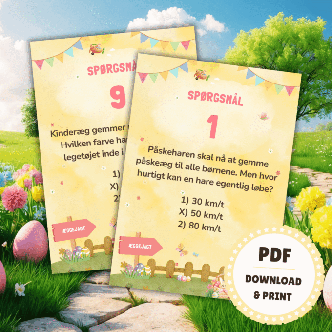 Tip en 13'er til påske - Lou Noire - Påskequiz