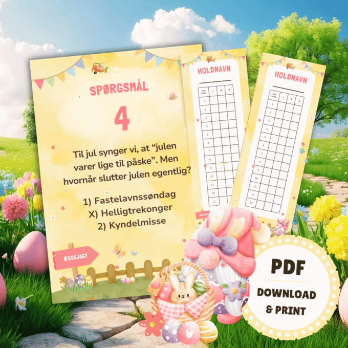 Tip en 13'er til påske - Lou Noire - Skattejagt