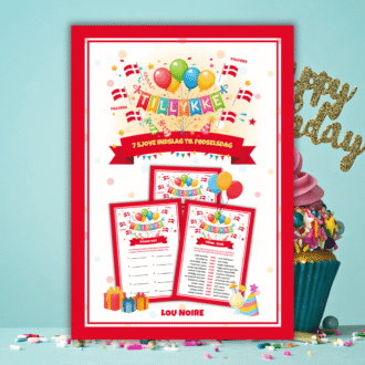 7 sjove indslag til fødselsdag - Lou Noire - Cover