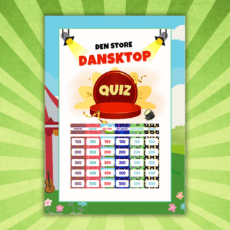Den Store Dansktop-Quiz - Lou Noire - Cover