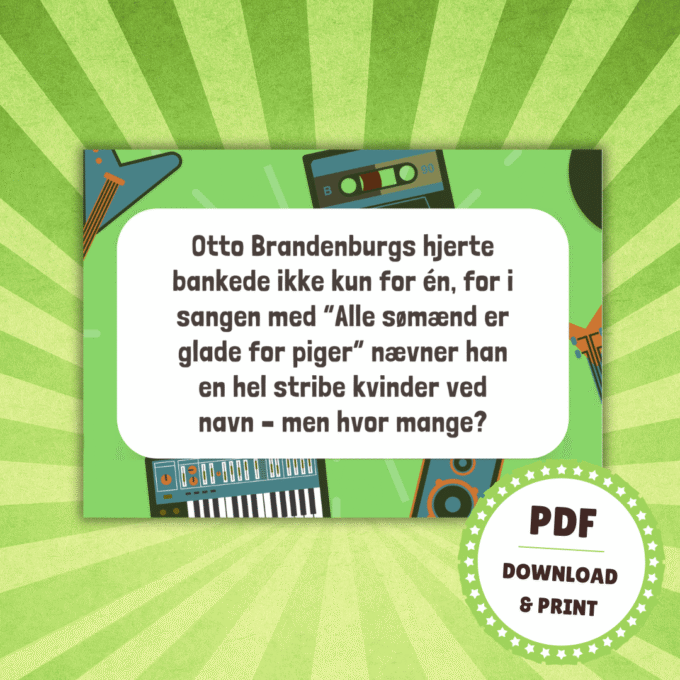 Den Store Dansktop-Quiz - Lou Noire - Festunderholdning Den Store Dansktop-Quiz - Lou Noire - Festunderholdning