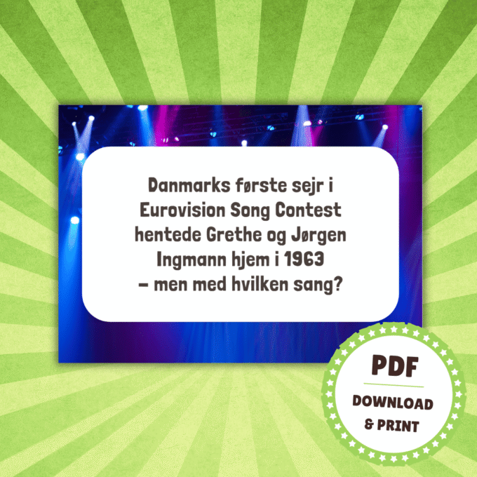 Den Store Dansktop-Quiz - Lou Noire - Indslag til fødselsdag Den Store Dansktop-Quiz - Lou Noire - Indslag til fødselsdag
