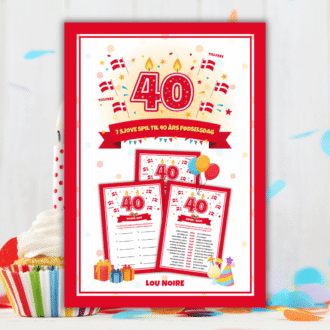 Lou Noire - Cover - Underholdning til 40 års fødselsdag