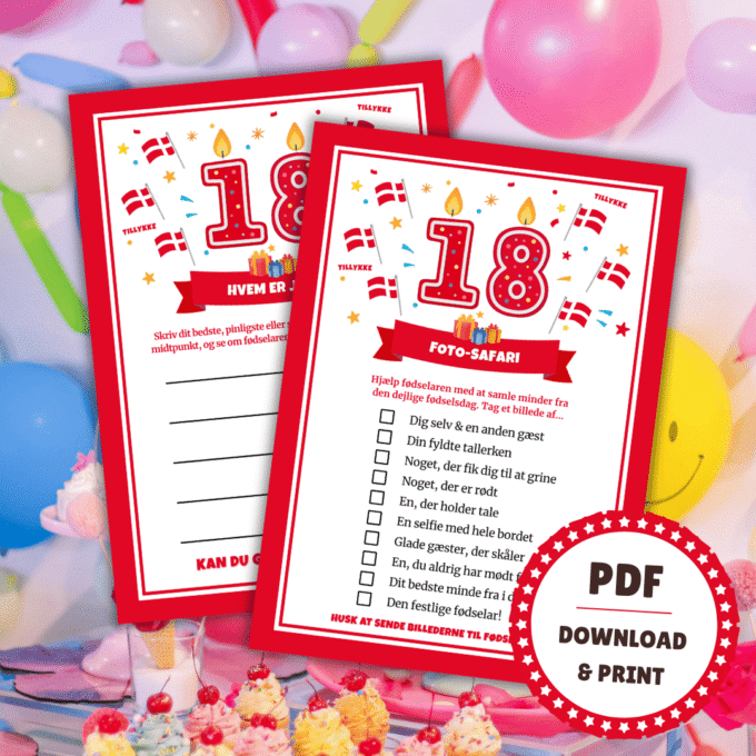 Underholdning til 18 års fødselsdag - Lou Noire - Foto-safari