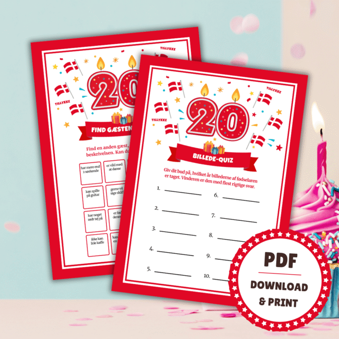 Underholdning til 20 års fødselsdag - Lou Noire - Billeder