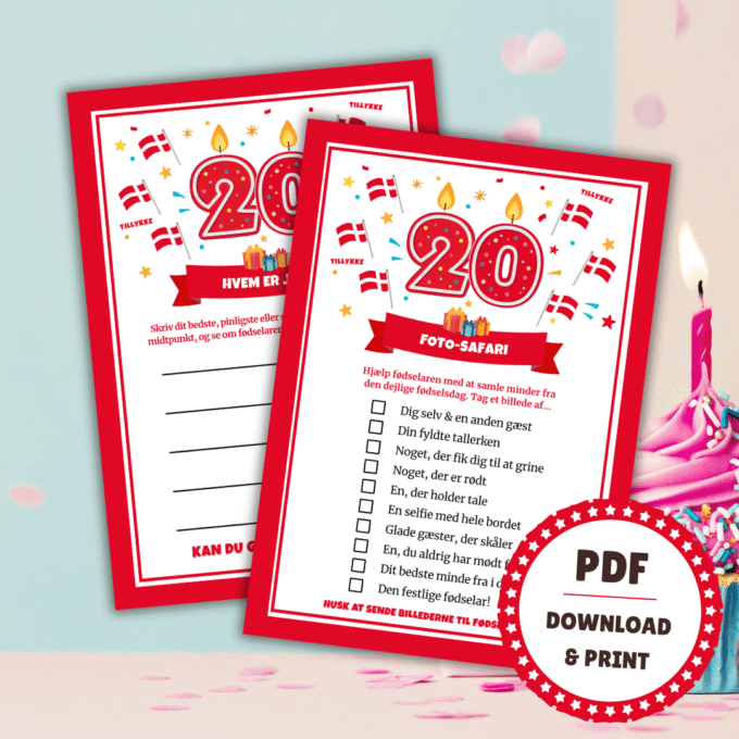 Underholdning til 20 års fødselsdag - Lou Noire - Konkurrence