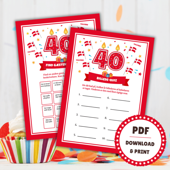 Underholdning til 40 års fødselsdag - Lou Noire - Billeder