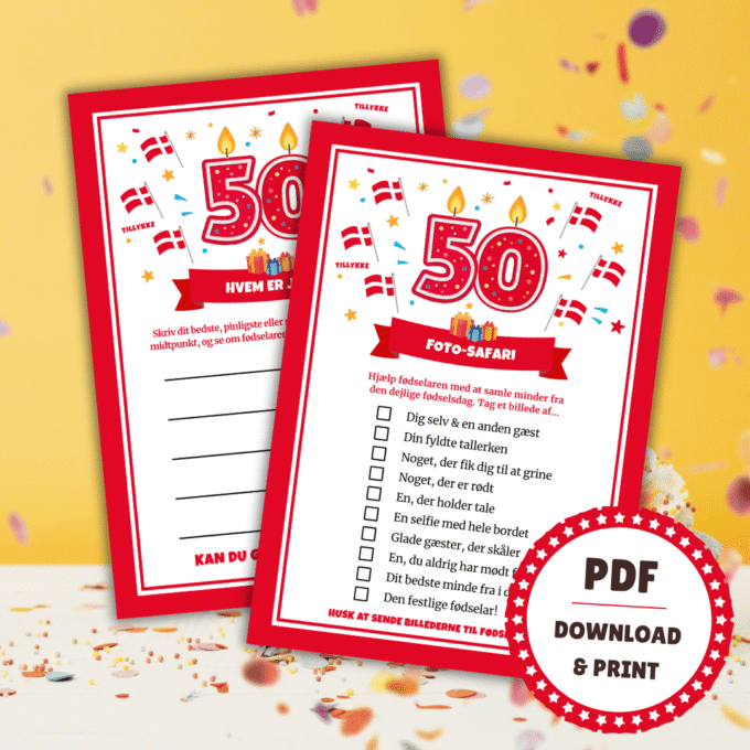 Underholdning til 50 års fødselsdag - Lou Noire - Foto-safari