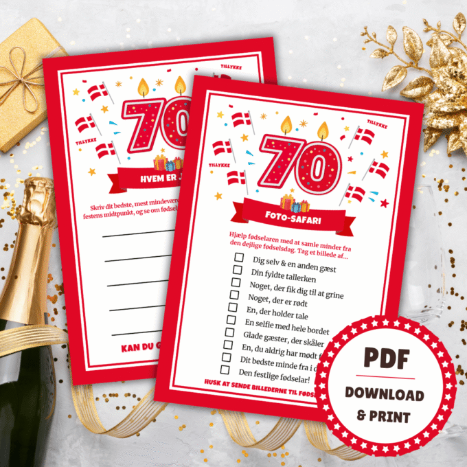 Underholdning til 70 års fødselsdag - Lou Noire - Festlege