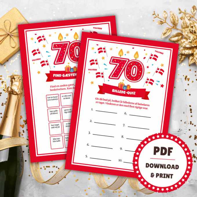 Underholdning til 70 års fødselsdag - Lou Noire - Sjove indslag