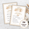 8 sjove lege til babyshower - beige - Lou Noire - Festlege