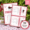 Personlig Invitation til Studenterfest - Rød - Student - Lou Noire Personlig Invitation til Studenterfest - Rød - Student - Lou Noire