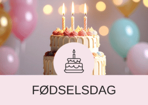 Fødselsdag - Lou Noire - Knap