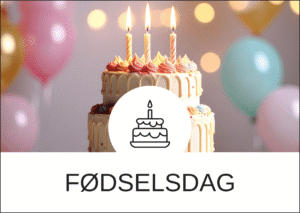 Knap - Fødselsdag